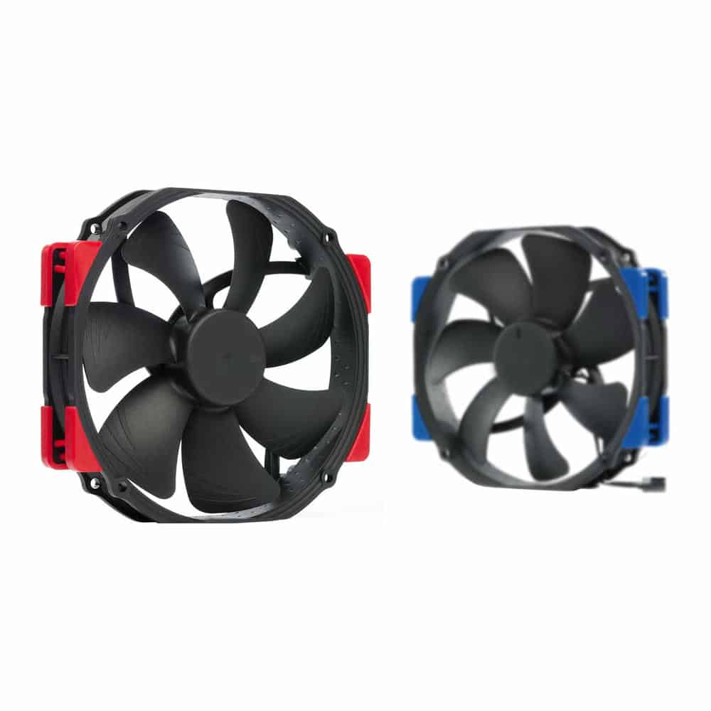 (image for) Noctua NF-A15 HS-PWM 140mm CHROMAX Round Frame Fan with Swappable Anti-Vibration Pads